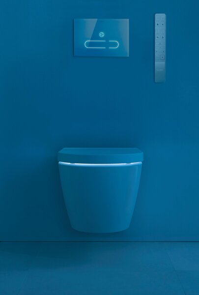 Duravit SensoWash toaletă cu spălare agăţat fără margine alb 650001012004310