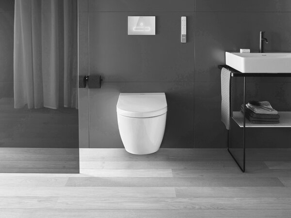 Duravit SensoWash toaletă cu spălare agăţat fără margine alb 650001012004310