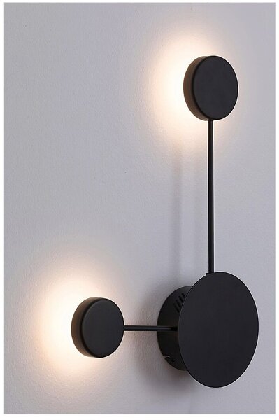 Rabalux Amadeo lampă de perete 2x3.5 W negru 6258