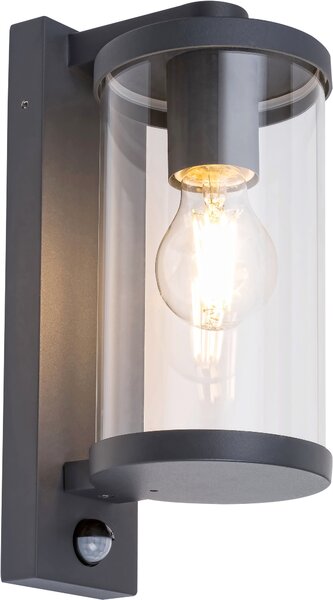 Rabalux Silistra aplica exterior 1x60 W transparent-antracit 7892