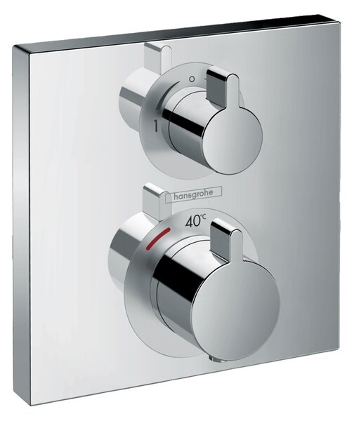 Hansgrohe Ecostat baterie cadă-duș ascuns cu termostat crom 15714000