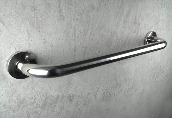 Deante Vital, balustradă metalică de perete 530 mm, oțel periat, NIV_041B