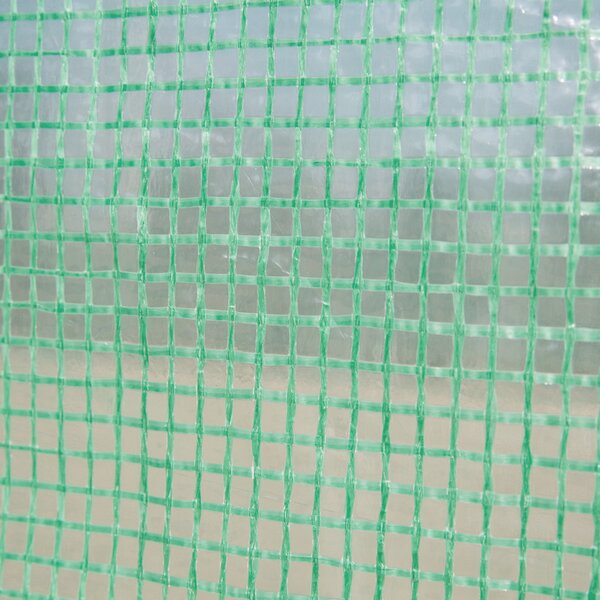 Outsunny Sera de Grădină Tip Tunel 3x2x2 m cu Ușă Rulabilă și 6 Ferestre cu Plasă, Sera pentru Grădină cu Structură din Oțel și Acoperire PE, pentru Legume, Flori, Fructe, Anti UV, Verde | Aosom Romania