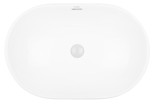 Oltens Tive lavoar 61x40 cm ovale încastrat alb luciu 40823000