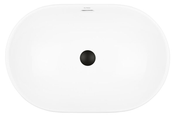 Oltens Tive lavoar 61x40 cm ovale încastrat alb luciu 40823000