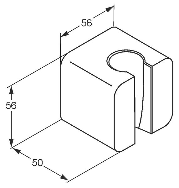 Kludi A-QA suport de duș | cm 6555105-00