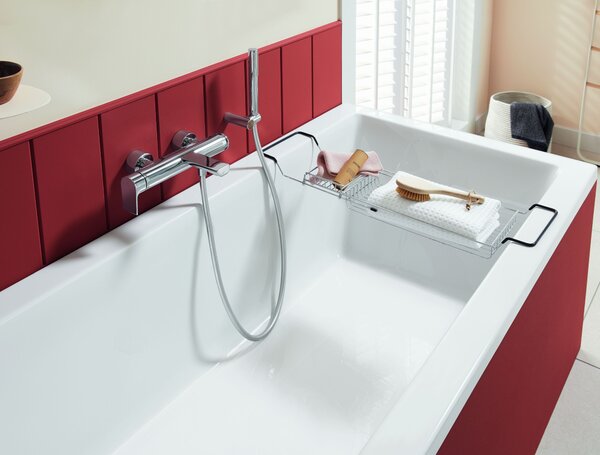 Villeroy & Boch Targa Plus cada dreptunghiulară 159.5x70 cm alb UBA167NES2V-01