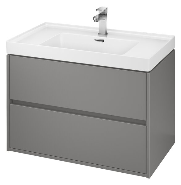 Cersanit Crea lavoar 80.5x45.5 cm dreptunghiular mobilier alb luciu K114-017