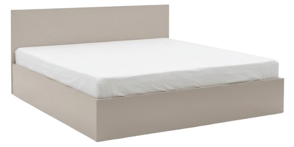 Pat SOFIA 160 x 200 cm, casmir bej Saltele: Fara saltea, Somiera pat: Cu lamele drepte