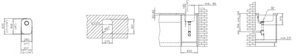 Teka Be chiuveta din otel 43.3x30.7 cm oţel 10125003