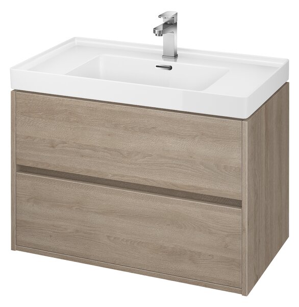 Cersanit Crea lavoar 80.5x45.5 cm dreptunghiular mobilier alb luciu K114-017