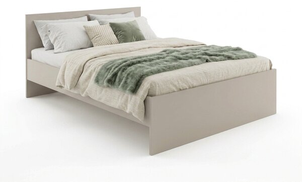 Pat ELISA 180 x 200 cm, casmir bej Saltele: Fara saltea, Somiera pat: Fara somiera