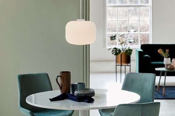 Nordlux Milford lampă suspendată 1x40 W alb 46583001