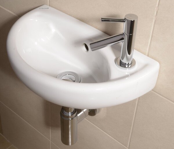 Creavit Oval lavoar 39x23 cm ovale clasică alb luciu TP040