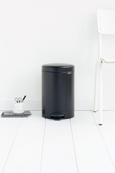 Brabantia NewIcon cos de gunoi 12 l negru 113741