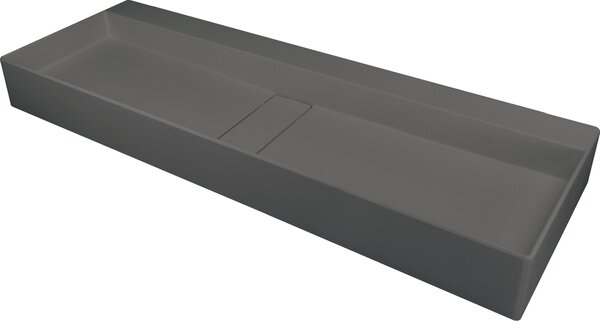 Deante Blur lavoar 100x40 cm dreptunghiular de blat antracit CQB_TU1S