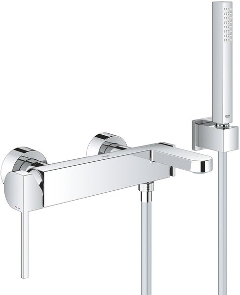 Grohe Plus baterie cadă-duș perete StarLight Chrome 33547003