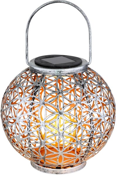 Globo Lighting Solar lampă solară de podea 1x0.06 W argint 36741