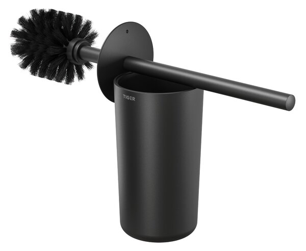 Tiger Carv perie de toaletă stativ negru 800246
