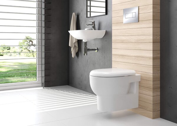 Deante Slim buton de spălare pentru WC crom lucios CST_051P