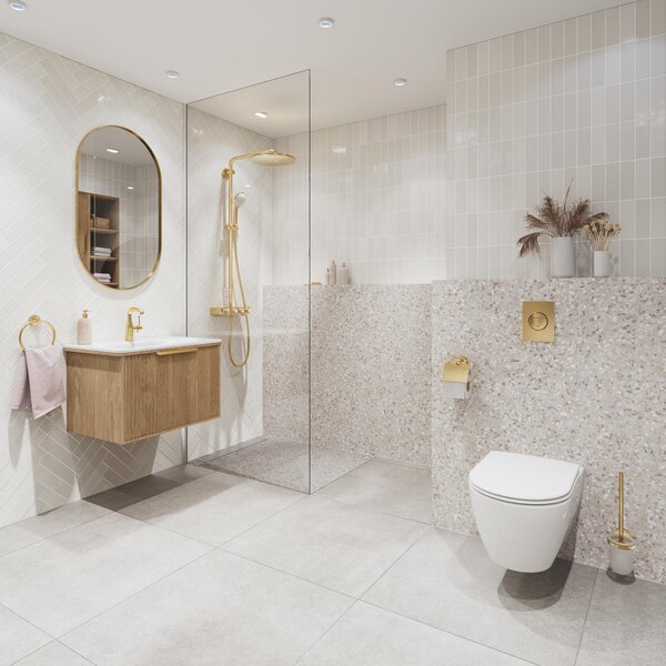 Grohe Essence baterie lavoar stativ auriu 23462GN1