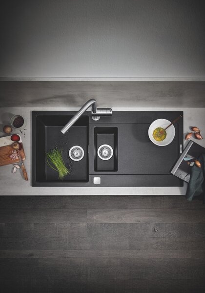 Grohe Minta baterie bucătărie pe picior oţel inoxidabil 30274DC0