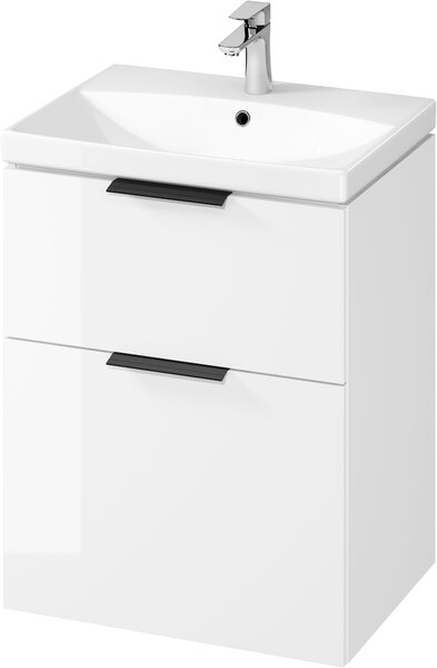 Cersanit City lavoar cu dulap 60 cm alb S801-422