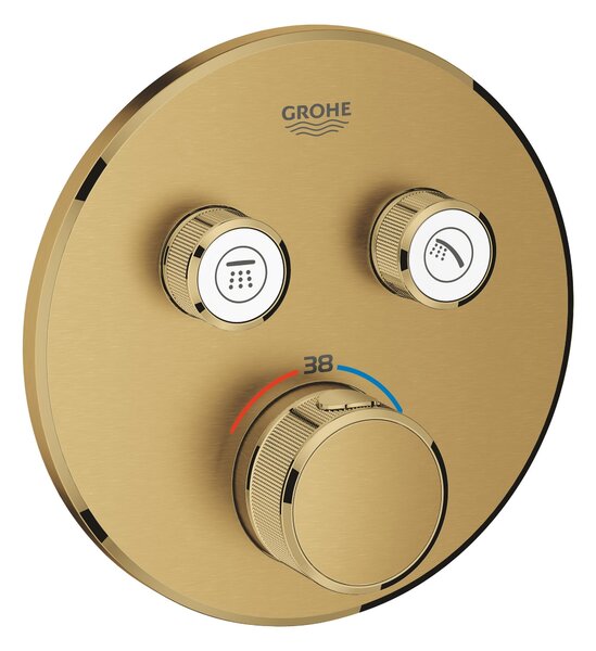 Grohe Grohtherm SmartControl baterie cadă-duș ascuns cu termostat Brushed Cool Sunrise 29119GN0