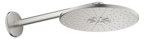 Grohe Rainshower cap de duș cu braț 31x31 cm rotund SuperSteel 26475DC0