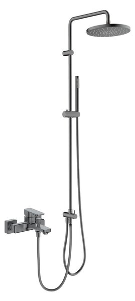 Set set de duș Oltens Molle 36020400, baterie cadă-duș Oltens Hadsel 34006400