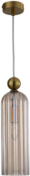 Light Prestige Piega lampă suspendată 1x40 W auriu-chihlimbar LP-939/1PAMBER