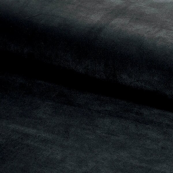 Scaun living rotativ AZALIA, negru, stofa catifelata/metal, 61x44x86 c