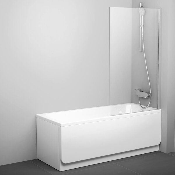 Ravak Pivot paravan cadă 80 cm o piesă aluminiu luciu/sticlă transparentă 79840C00Z1