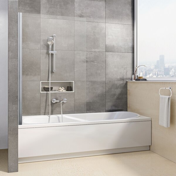 Ravak Pivot paravan cadă 80 cm o piesă aluminiu luciu/sticlă transparentă 79840C00Z1