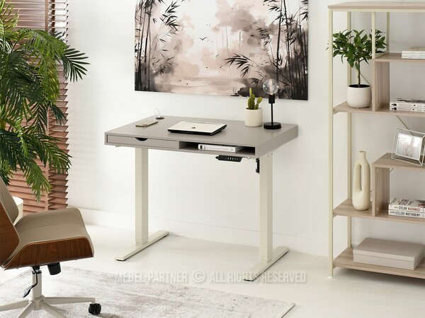 Masă PC Osto 100 (bej + crem). Promo -17%. 1109810