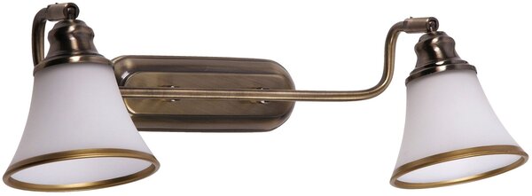 Rabalux Grando lampă de perete 2x40 W alb-maro 6546