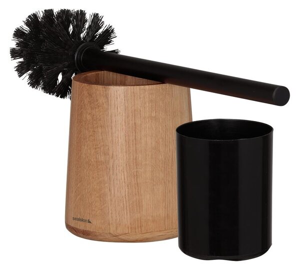 Sealskin Earth perie de toaletă stativ lemn 800677