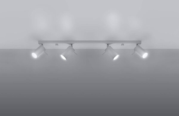 Sollux Lighting Ring lampă de tavan 4x40 W alb SL.0331