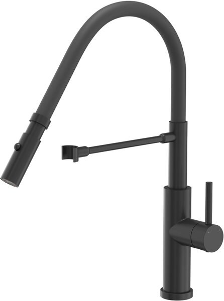 Quadron Andy baterie bucătărie pe picior negru 3623523_BLM