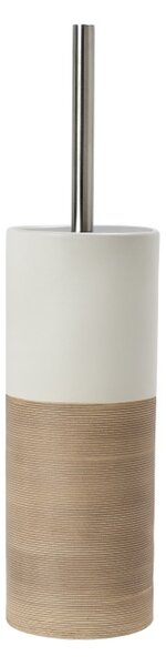 Sealskin Doppio perie de toaletă stativ crom-ceramică 3618405.65