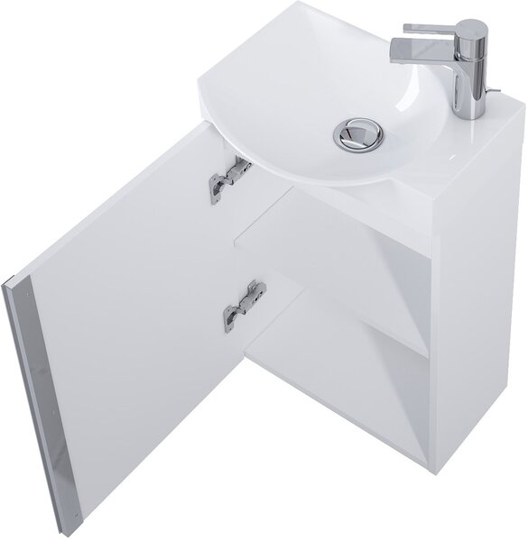 Elita Summer lavoar cu dulap 45.2 cm alb RE020450148060