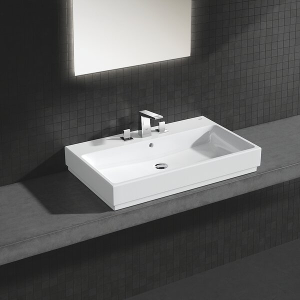 Grohe Cube Ceramic lavoar 80x49 cm dreptunghiular de blat alb luciu 3947600H