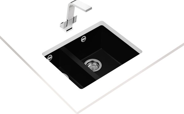Teka Square chiuveta tegranit 56x44 cm negru 115260029