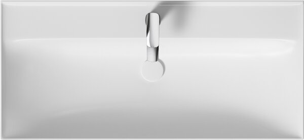 Cersanit Larga lavoar 100x46 cm dreptunghiular mobilier alb luciu K120-011