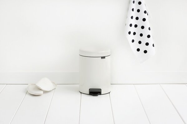 Brabantia NewIcon cos de gunoi 5 l alb-negru 112065