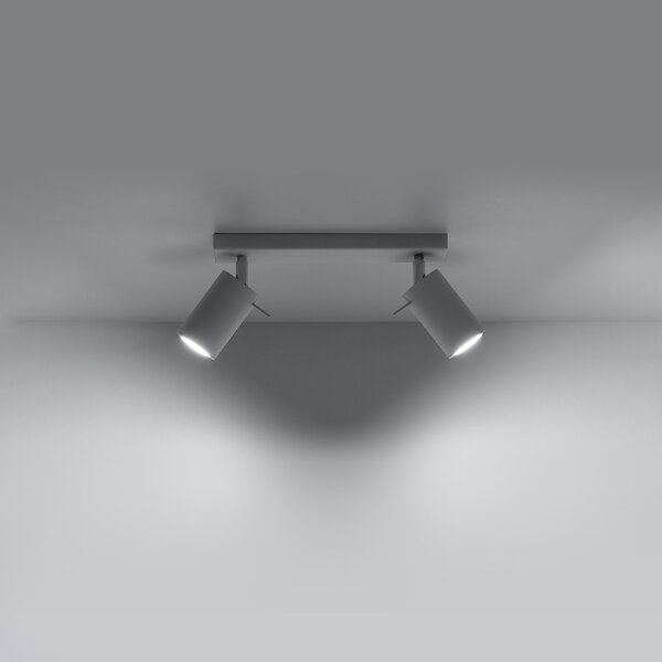 Sollux Lighting Ring lampă de tavan 2x40 W alb SL.0088