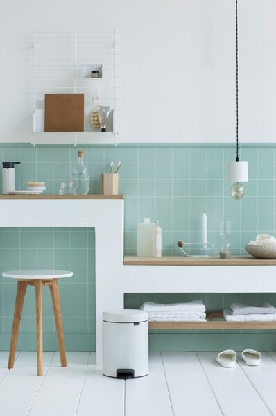 Brabantia NewIcon cos de gunoi 5 l alb-negru 112065
