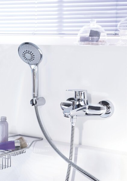 Grohe Eurodisc Cosmopolitan baterie cadă-duș perete StarLight Chrome 33395002