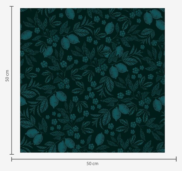 Tapet Frunze dense albastru-verde, Tapet natura, Tapet frunze, a00019 : Uwalls.ro