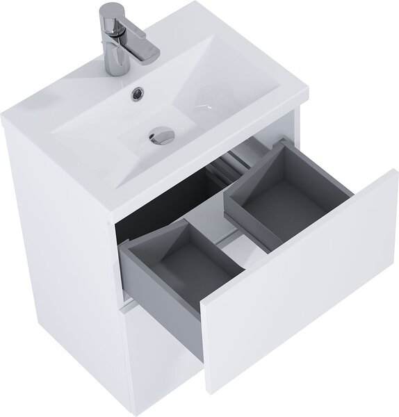 Elita Kido lavoar cu dulap 50 cm alb RE020501115290